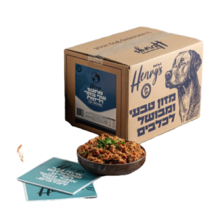 הנריס עוף בקר וירקות 6 ק"ג