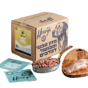 הנריס דגים עוף+ירקות 6 ק"ג